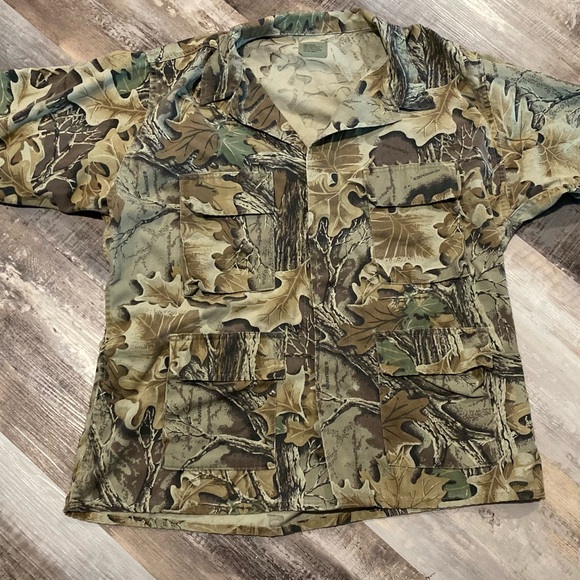 Atlanco Button Down Camo Shirt - Picture 1 of 5